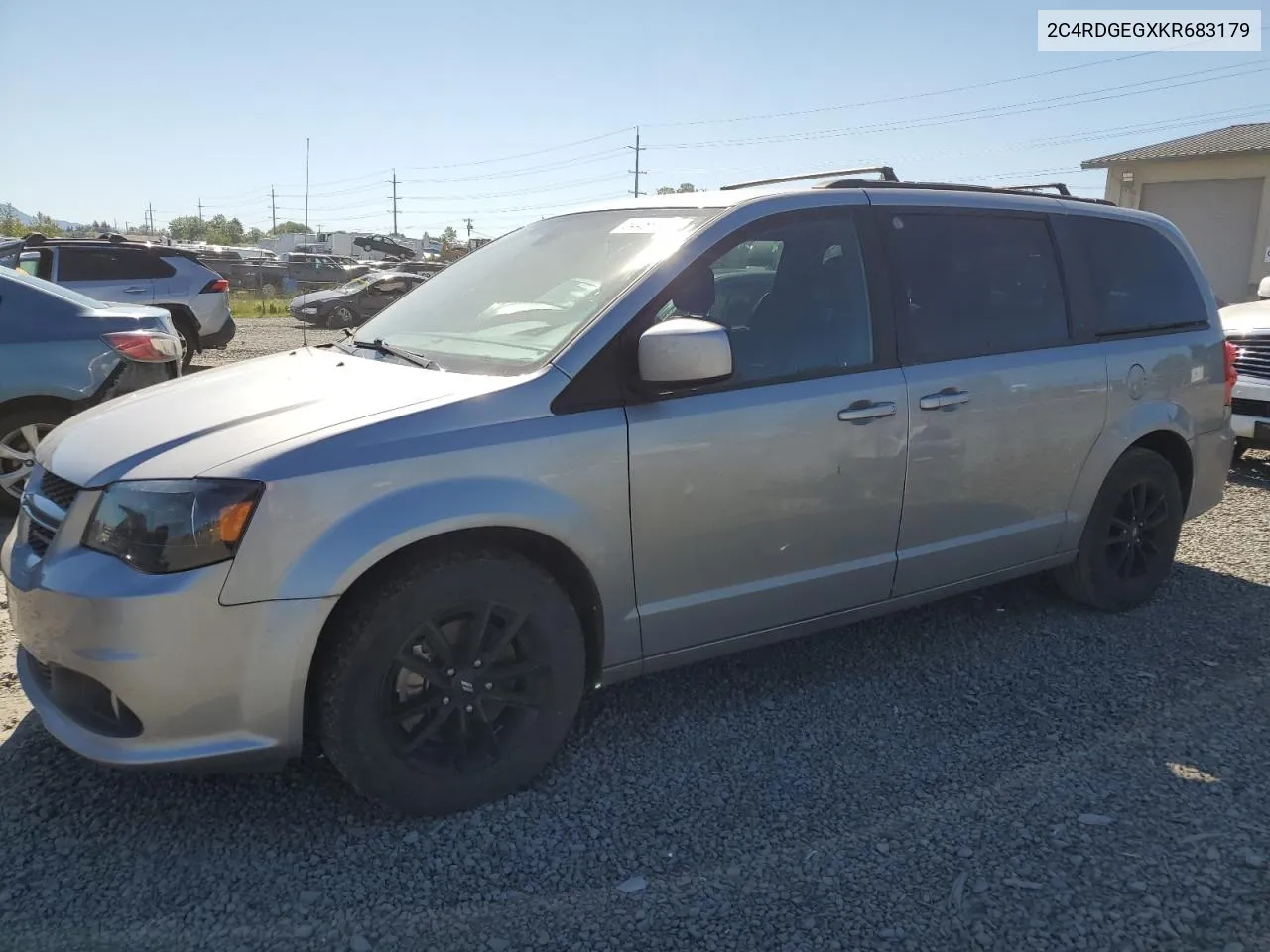 2C4RDGEGXKR683179 2019 Dodge Grand Caravan Gt