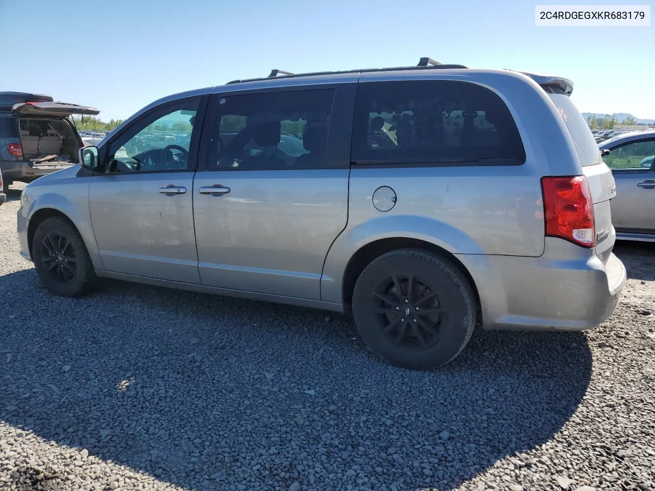 2C4RDGEGXKR683179 2019 Dodge Grand Caravan Gt