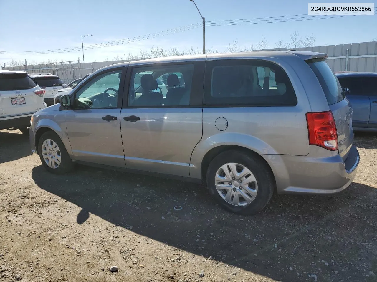 2C4RDGBG9KR553866 2019 Dodge Grand Caravan Se