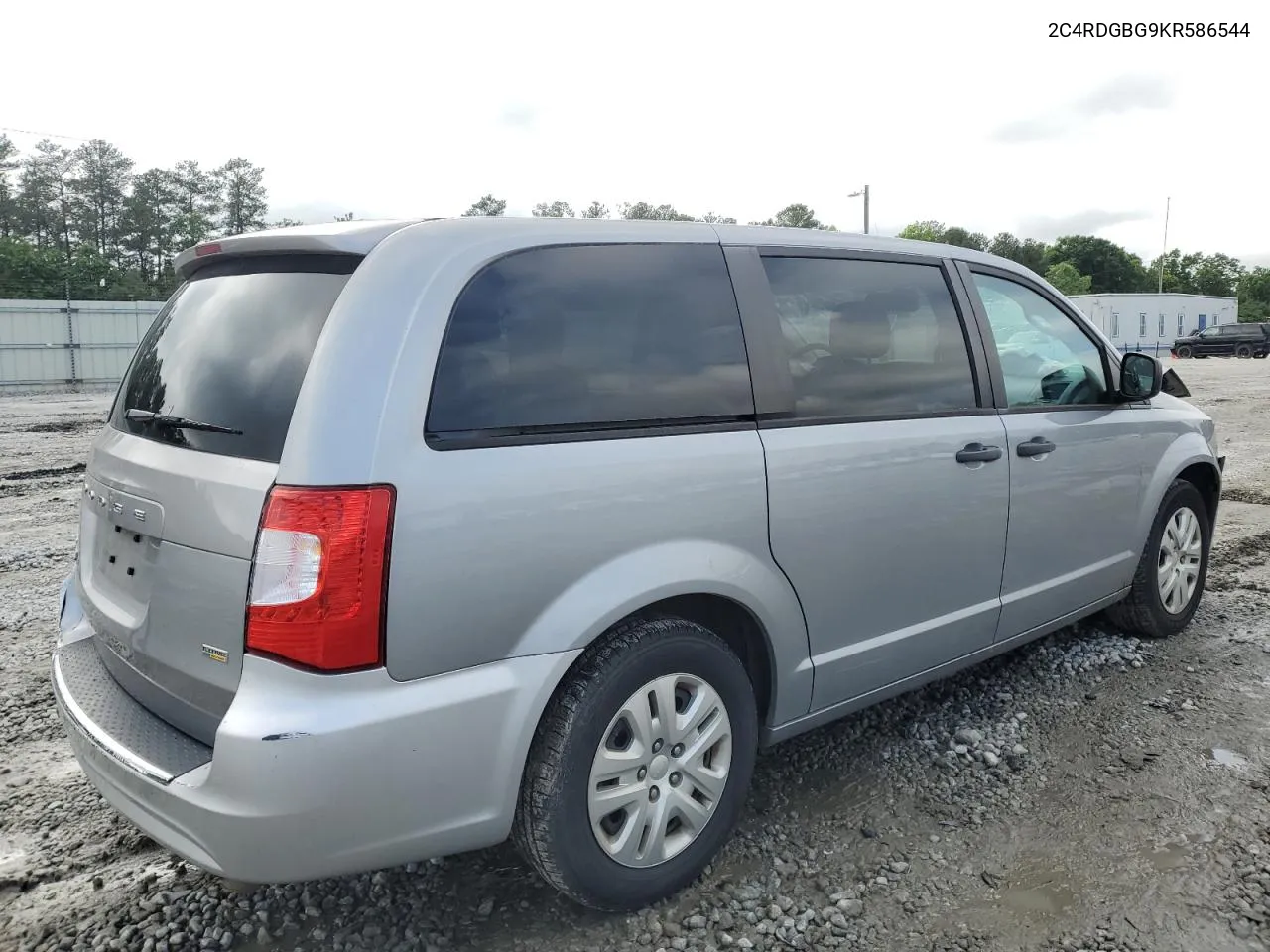 2019 Dodge Grand Caravan Se VIN: 2C4RDGBG9KR586544 Lot: 54548964