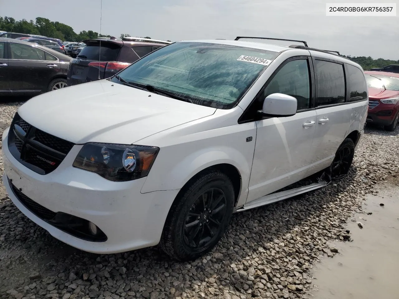 2019 Dodge Grand Caravan Se VIN: 2C4RDGBG6KR756357 Lot: 54604294