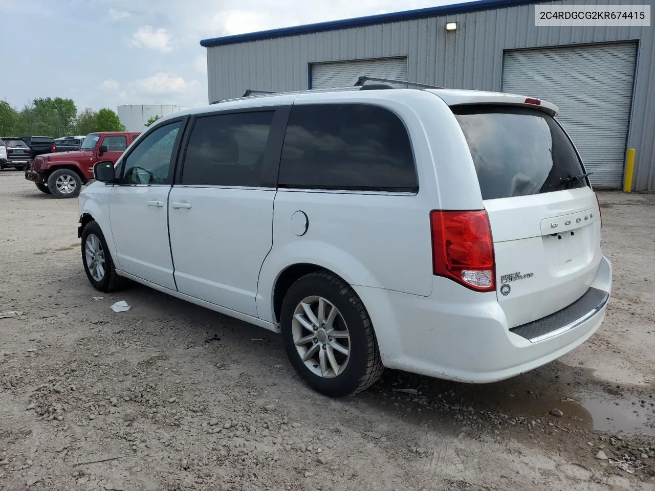 2C4RDGCG2KR674415 2019 Dodge Grand Caravan Sxt