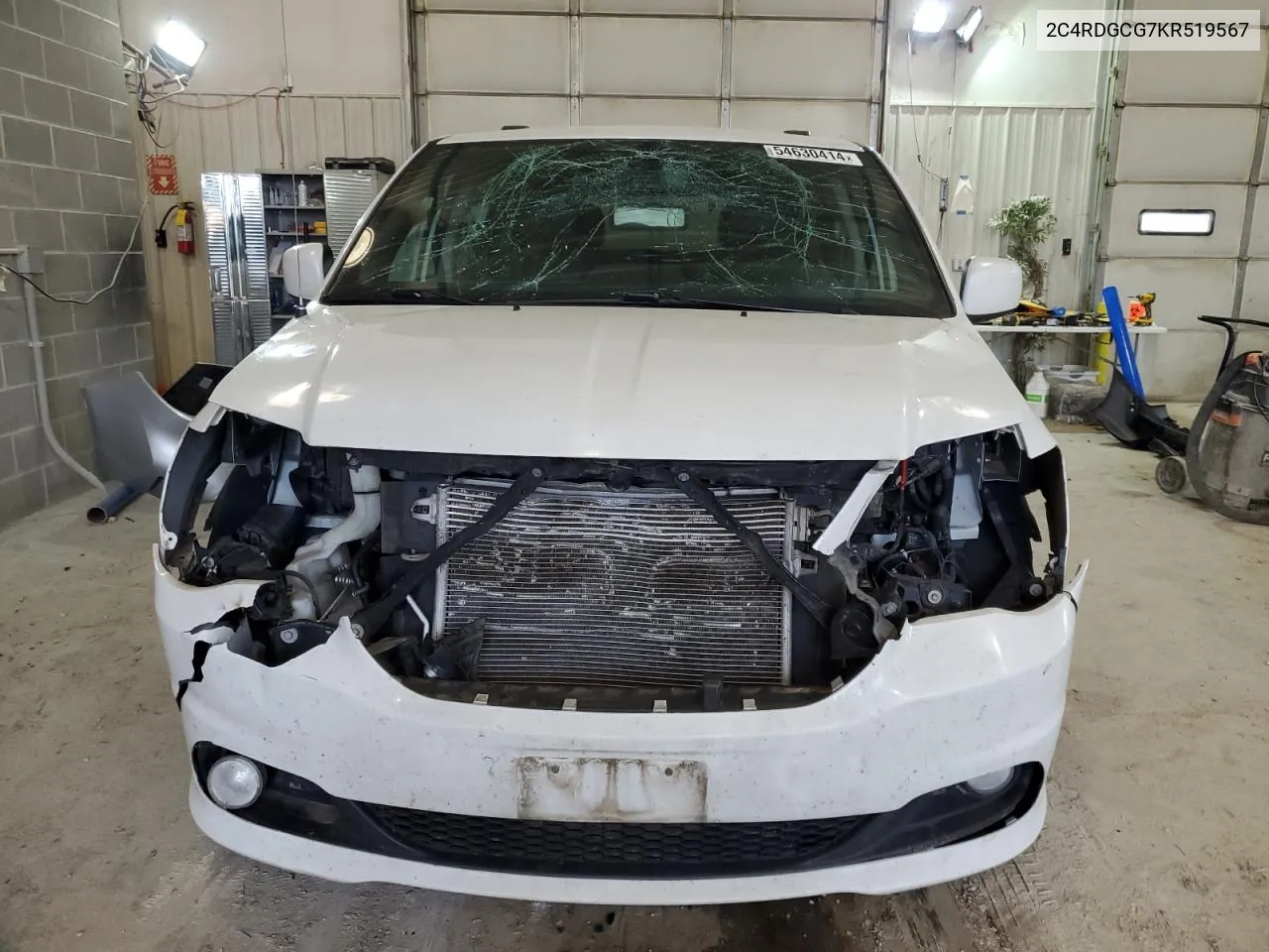 2C4RDGCG7KR519567 2019 Dodge Grand Caravan Sxt