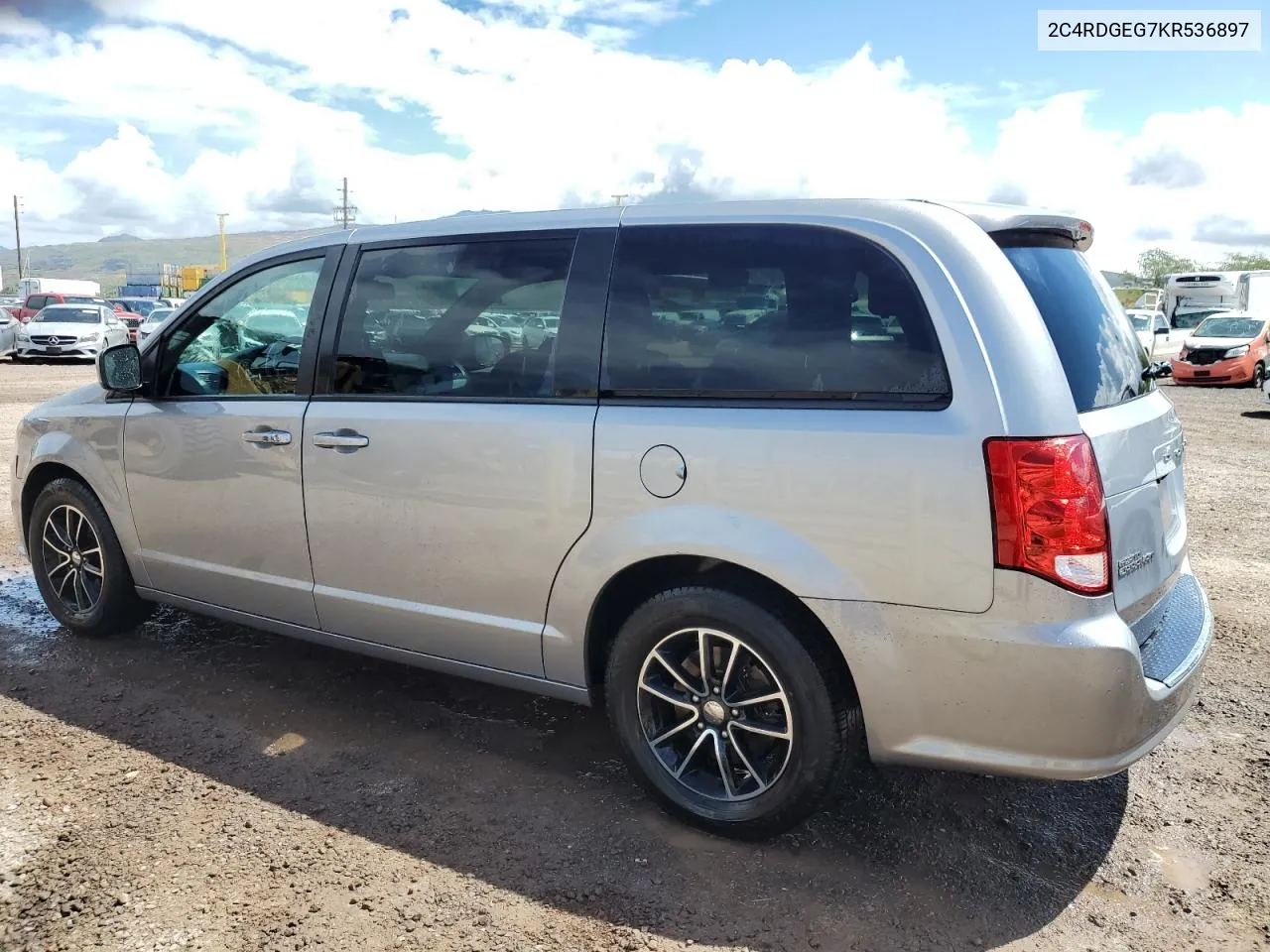 2019 Dodge Grand Caravan Gt VIN: 2C4RDGEG7KR536897 Lot: 54652384