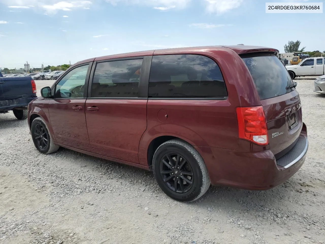 2C4RDGEG3KR760684 2019 Dodge Grand Caravan Gt