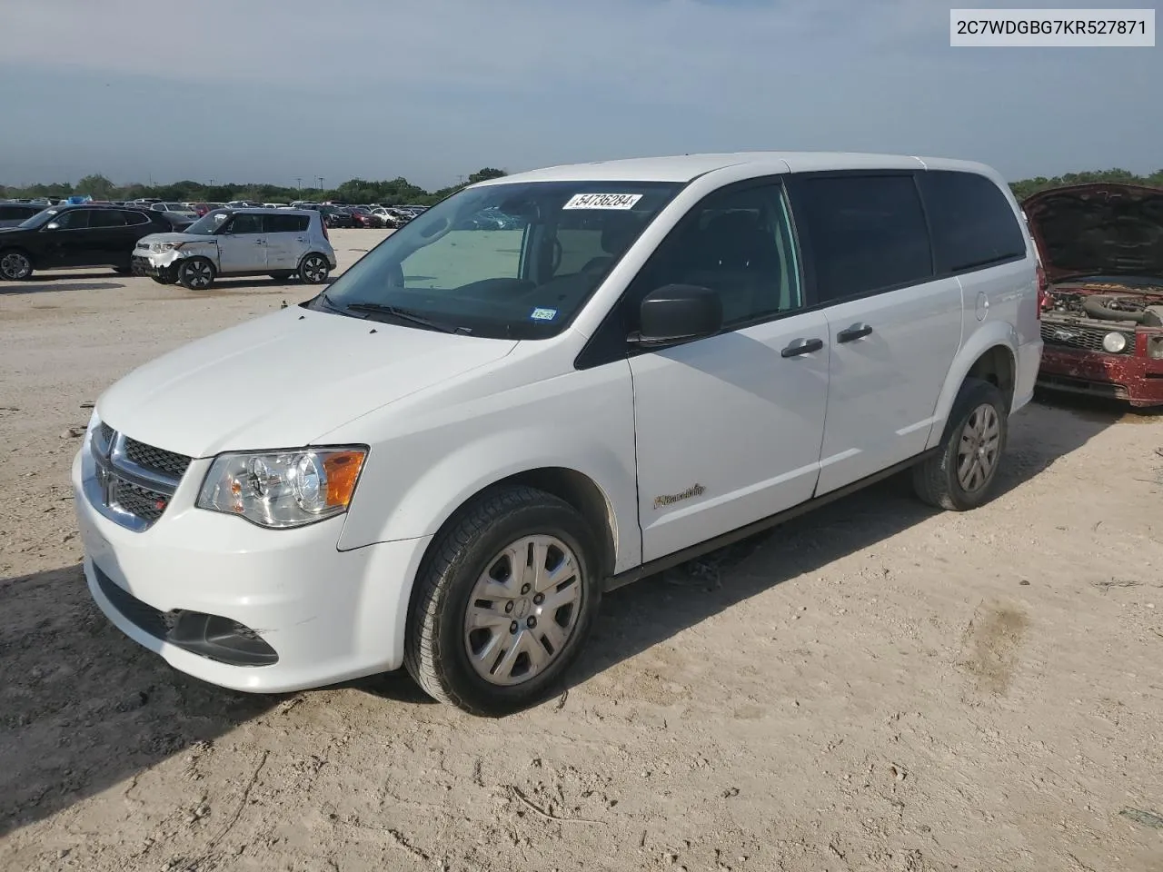 2C7WDGBG7KR527871 2019 Dodge Grand Caravan Se