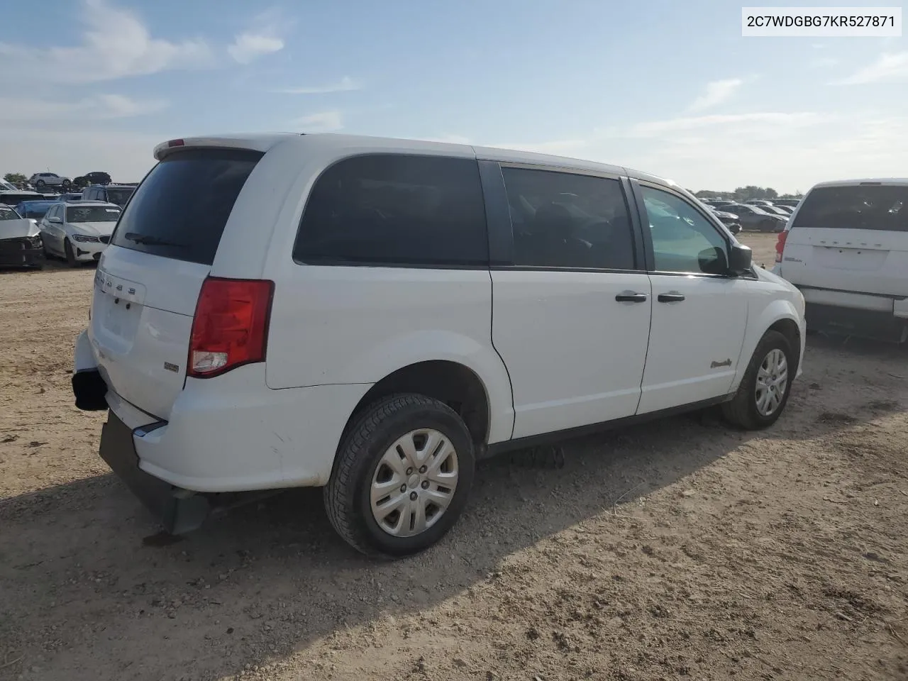 2C7WDGBG7KR527871 2019 Dodge Grand Caravan Se