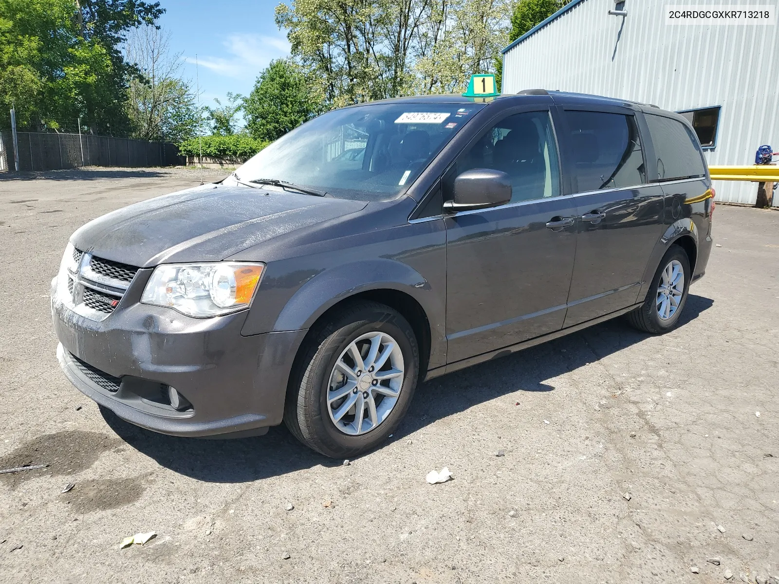 2C4RDGCGXKR713218 2019 Dodge Grand Caravan Sxt