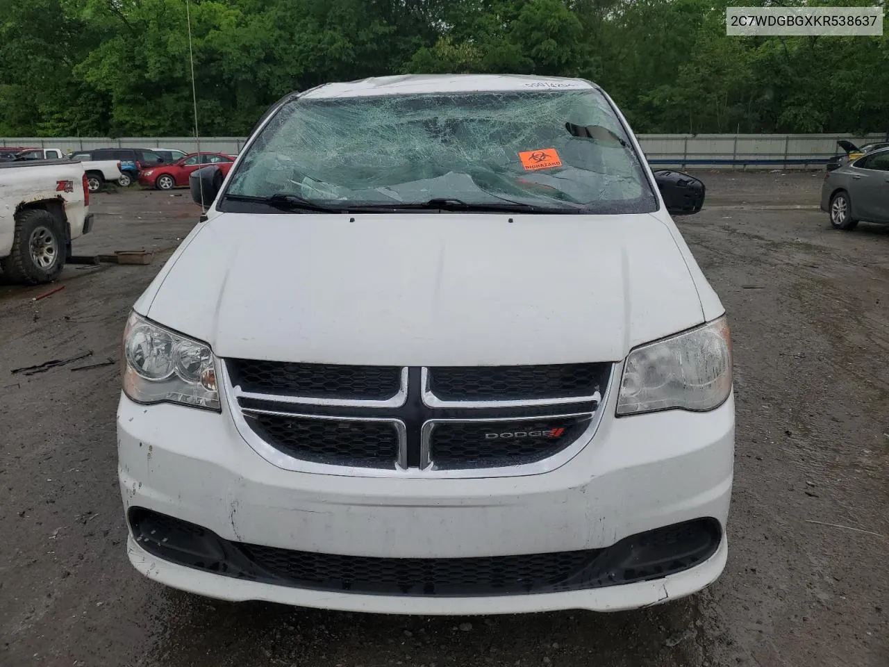 2C7WDGBGXKR538637 2019 Dodge Grand Caravan Se