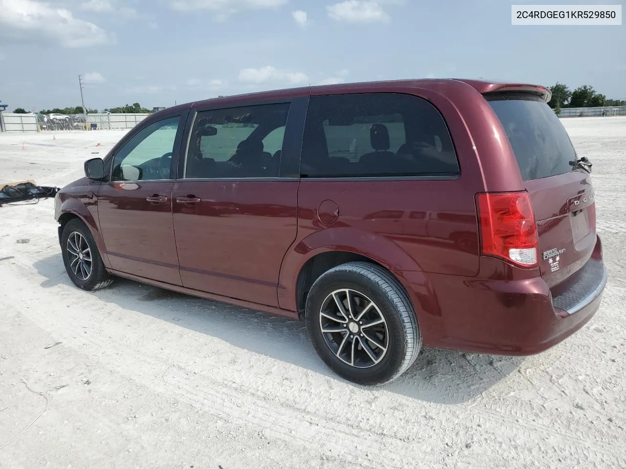 2C4RDGEG1KR529850 2019 Dodge Grand Caravan Gt