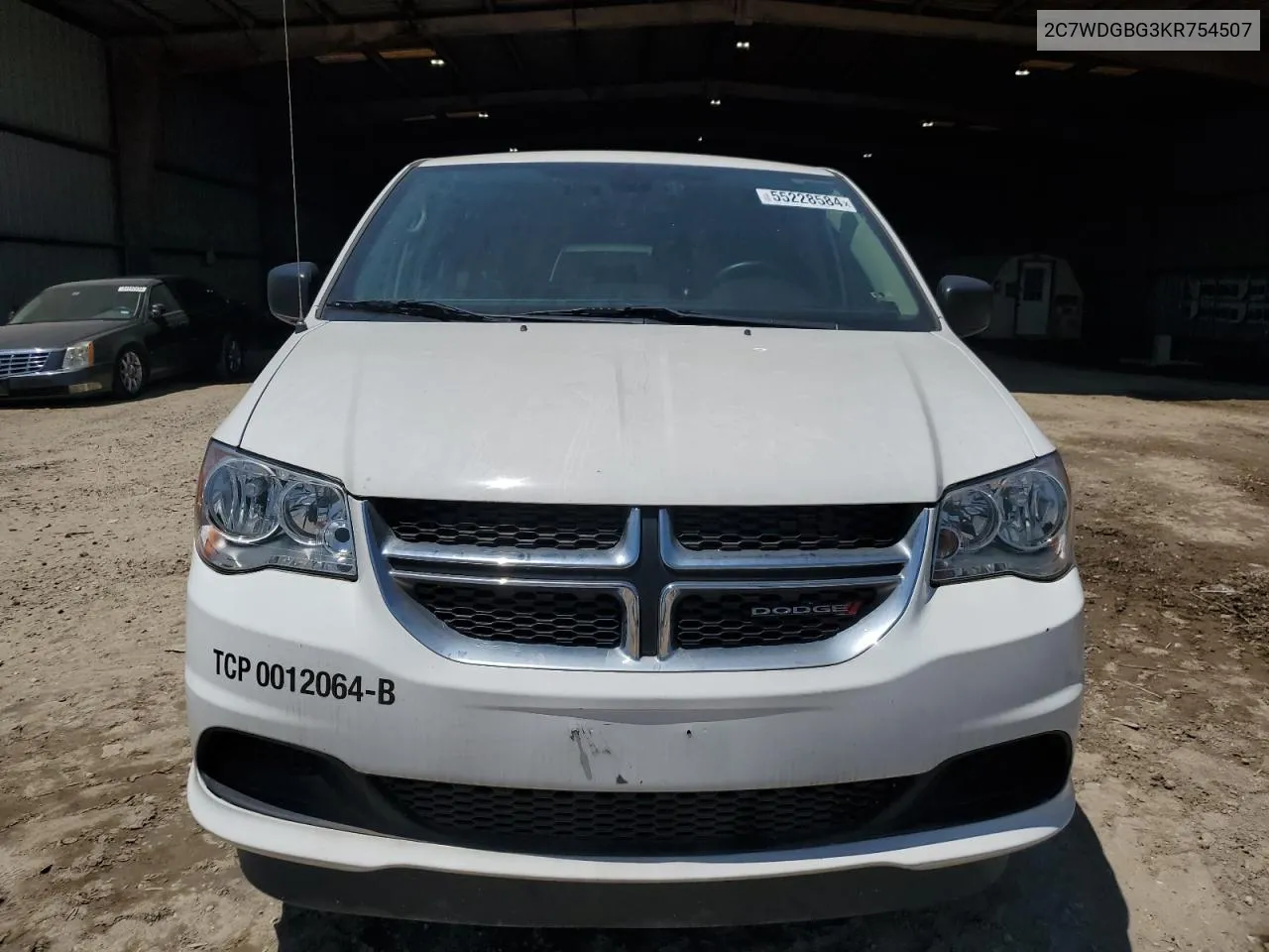 2019 Dodge Grand Caravan Se VIN: 2C7WDGBG3KR754507 Lot: 55228584