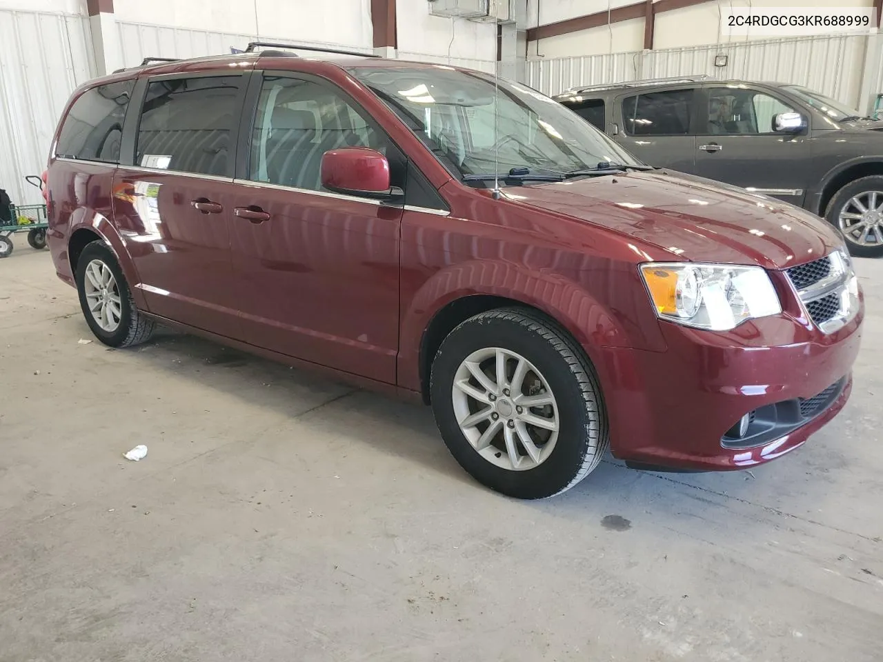 2019 Dodge Grand Caravan Sxt VIN: 2C4RDGCG3KR688999 Lot: 55404114