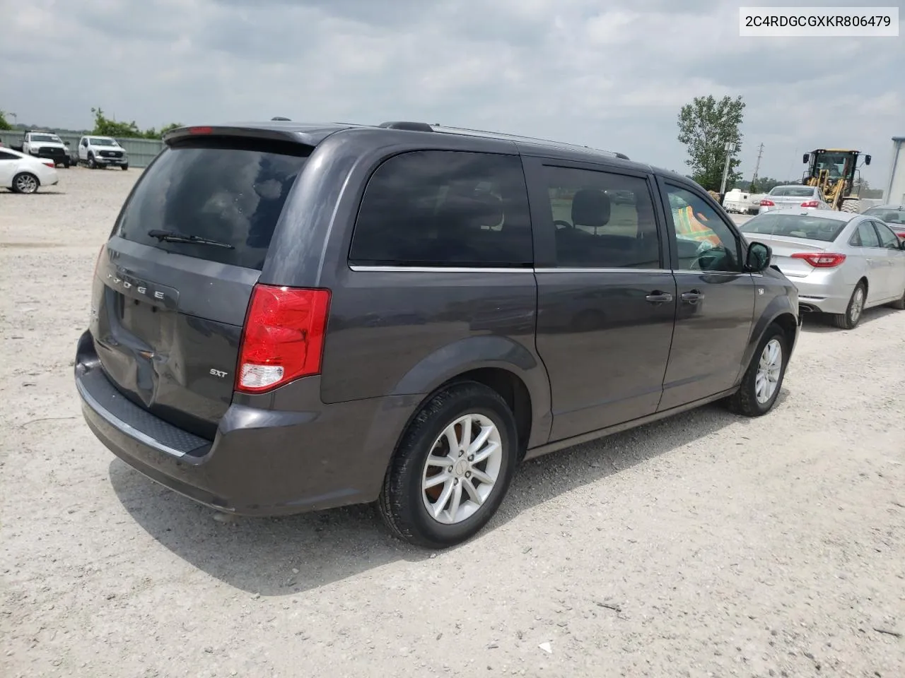 2019 Dodge Grand Caravan Sxt VIN: 2C4RDGCGXKR806479 Lot: 55574284