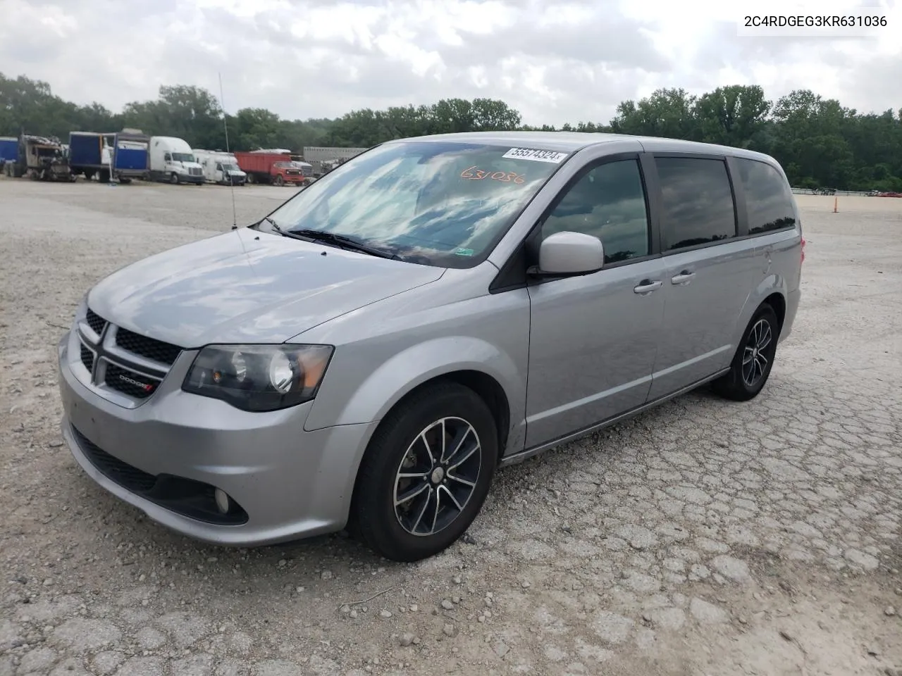 2C4RDGEG3KR631036 2019 Dodge Grand Caravan Gt