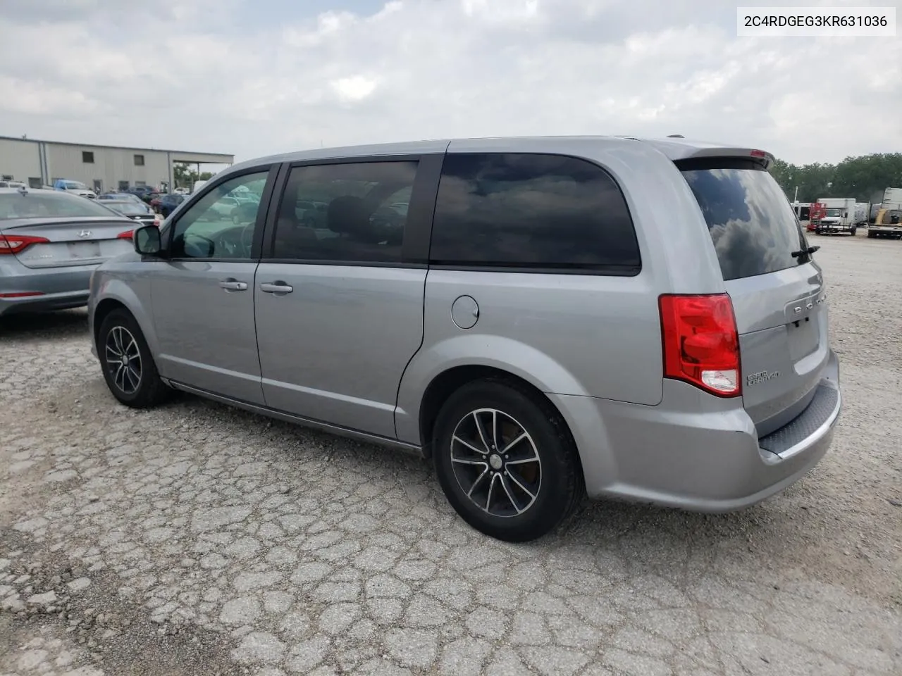 2019 Dodge Grand Caravan Gt VIN: 2C4RDGEG3KR631036 Lot: 55574324