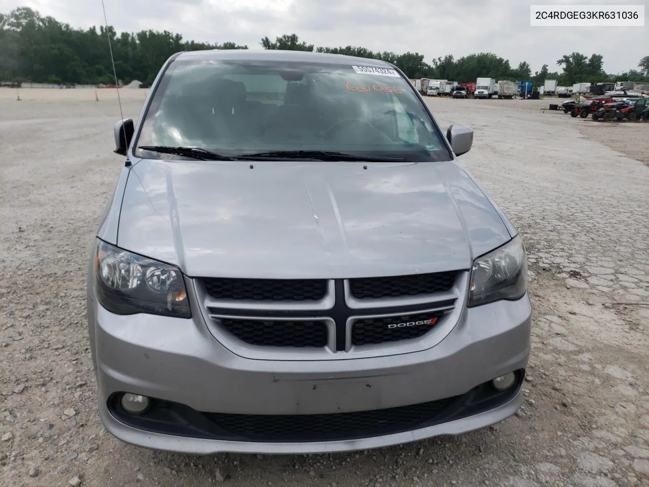 2C4RDGEG3KR631036 2019 Dodge Grand Caravan Gt