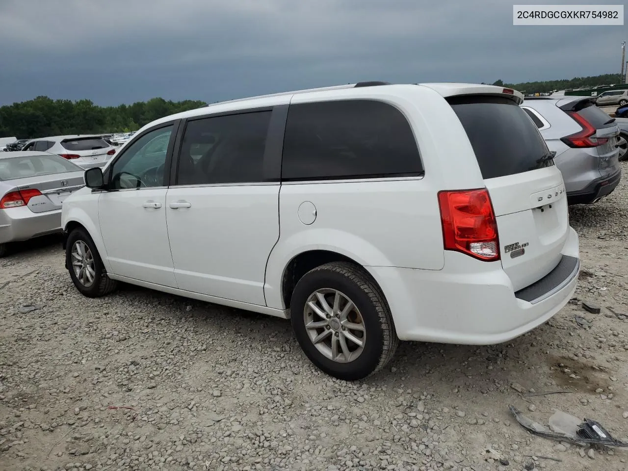 2C4RDGCGXKR754982 2019 Dodge Grand Caravan Sxt