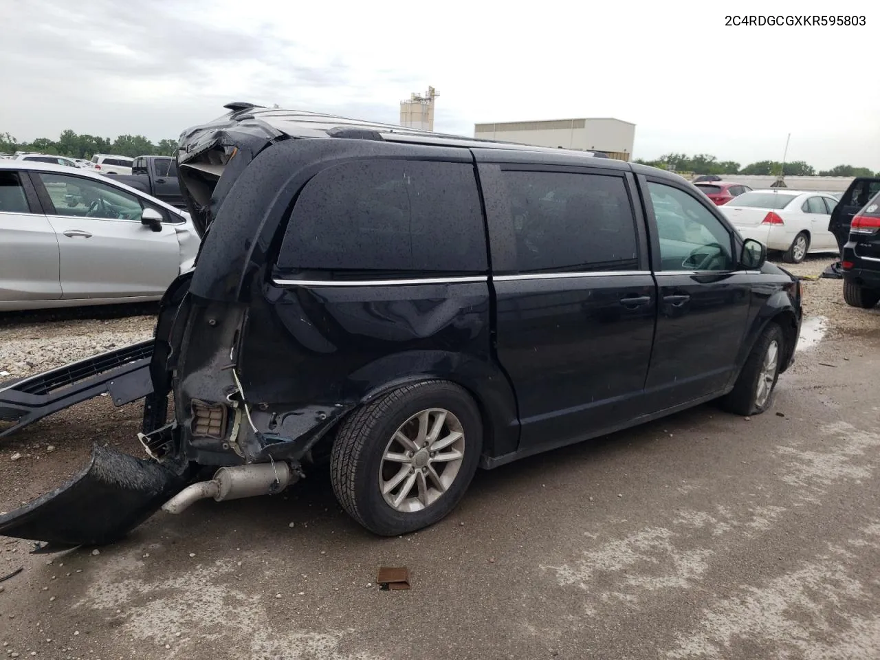 2C4RDGCGXKR595803 2019 Dodge Grand Caravan Sxt