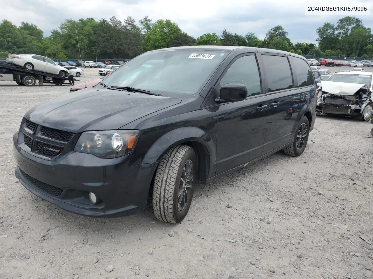 2C4RDGEG1KR579096 2019 Dodge Grand Caravan Gt