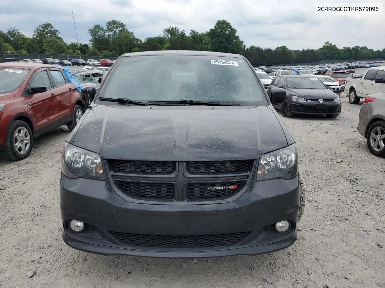 2C4RDGEG1KR579096 2019 Dodge Grand Caravan Gt