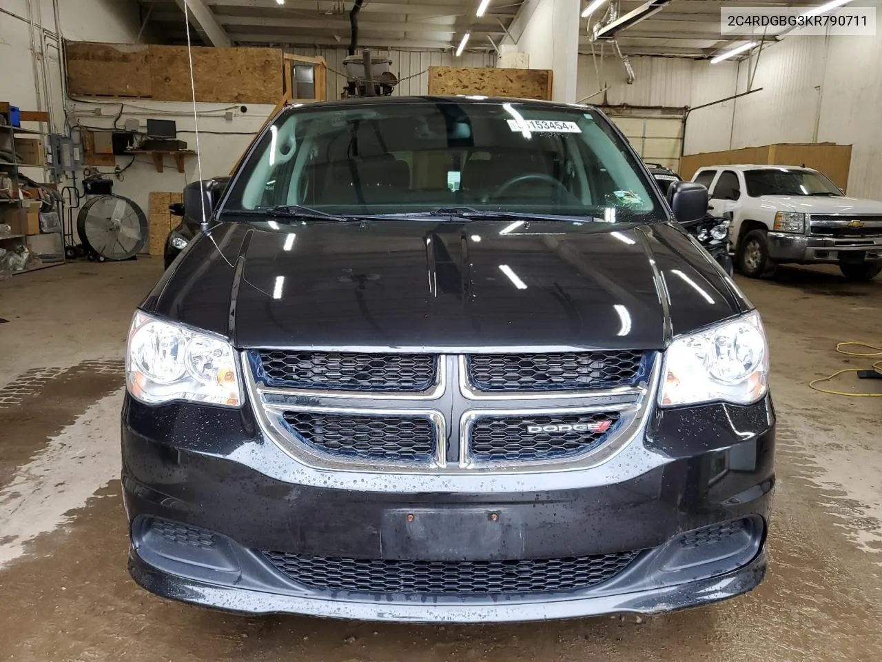 2019 Dodge Grand Caravan Se VIN: 2C4RDGBG3KR790711 Lot: 56153454