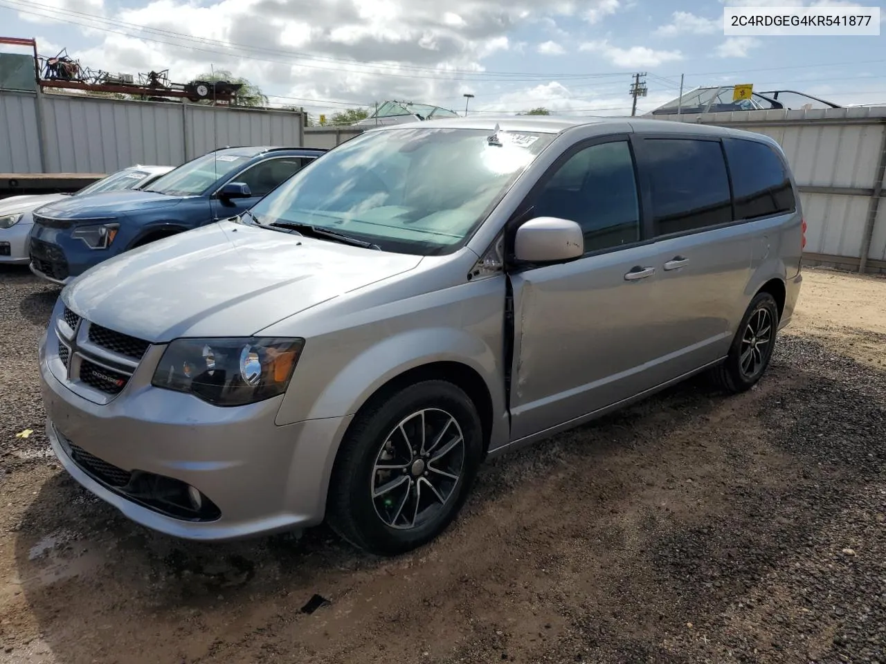 2019 Dodge Grand Caravan Gt VIN: 2C4RDGEG4KR541877 Lot: 56331074