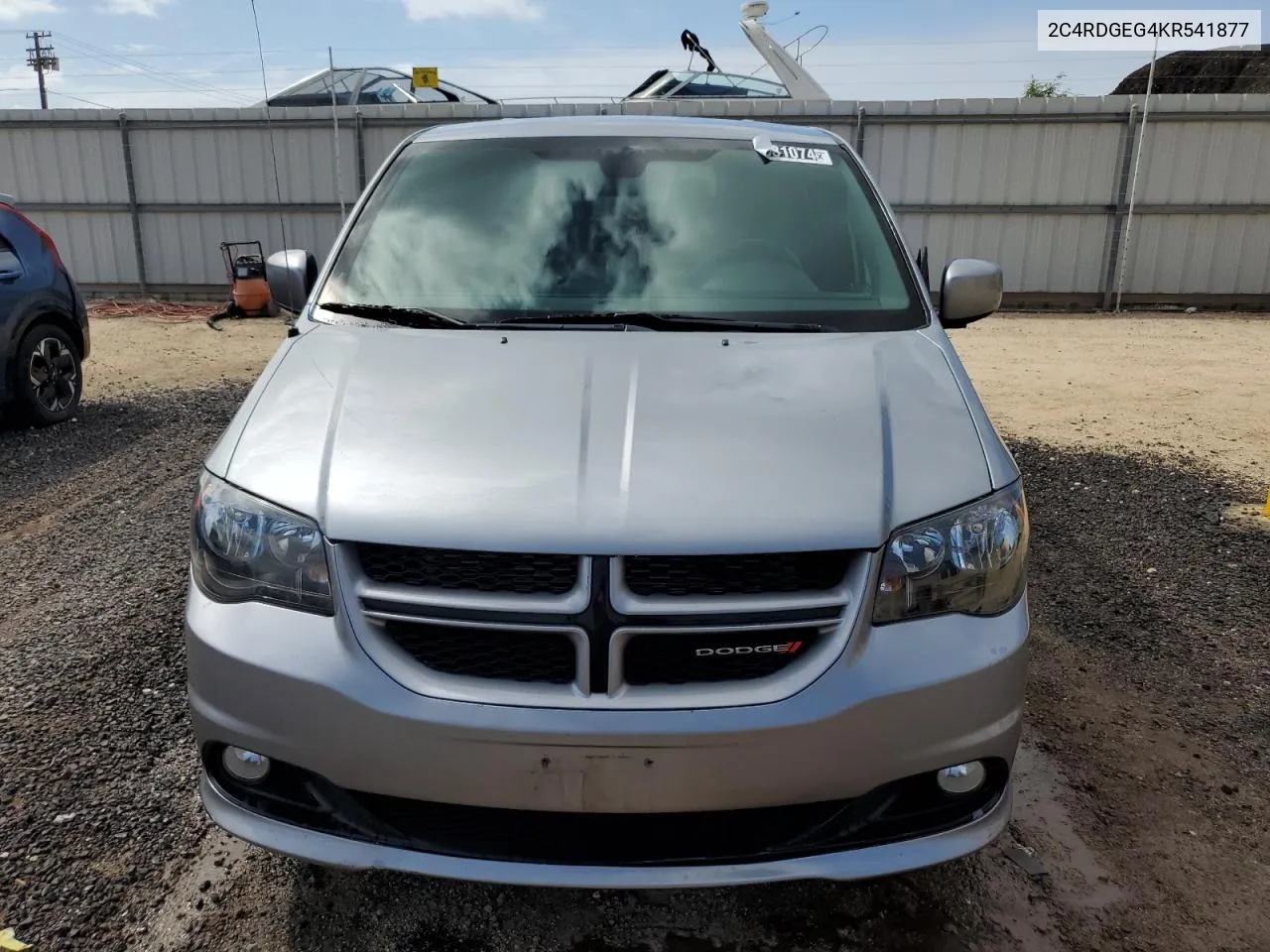 2019 Dodge Grand Caravan Gt VIN: 2C4RDGEG4KR541877 Lot: 56331074