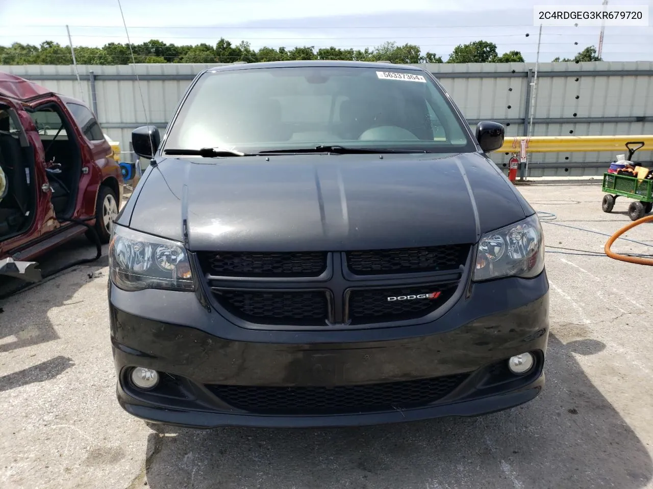 2019 Dodge Grand Caravan Gt VIN: 2C4RDGEG3KR679720 Lot: 56337364