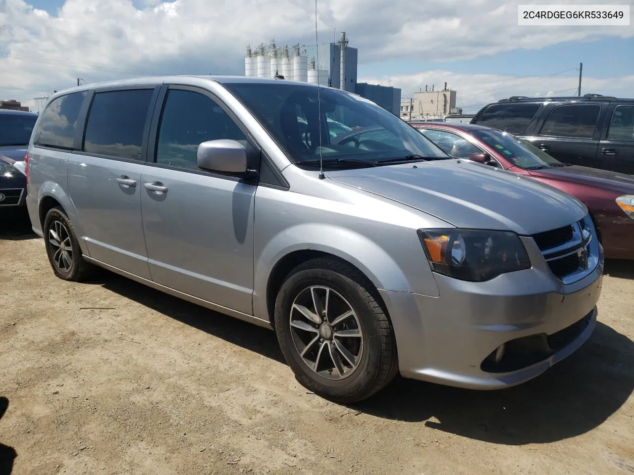 2C4RDGEG6KR533649 2019 Dodge Grand Caravan Gt