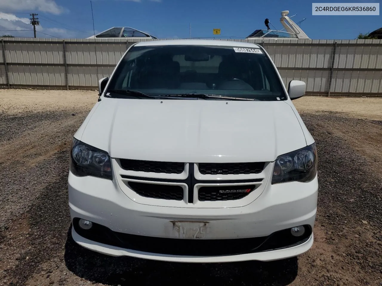 2C4RDGEG6KR536860 2019 Dodge Grand Caravan Gt