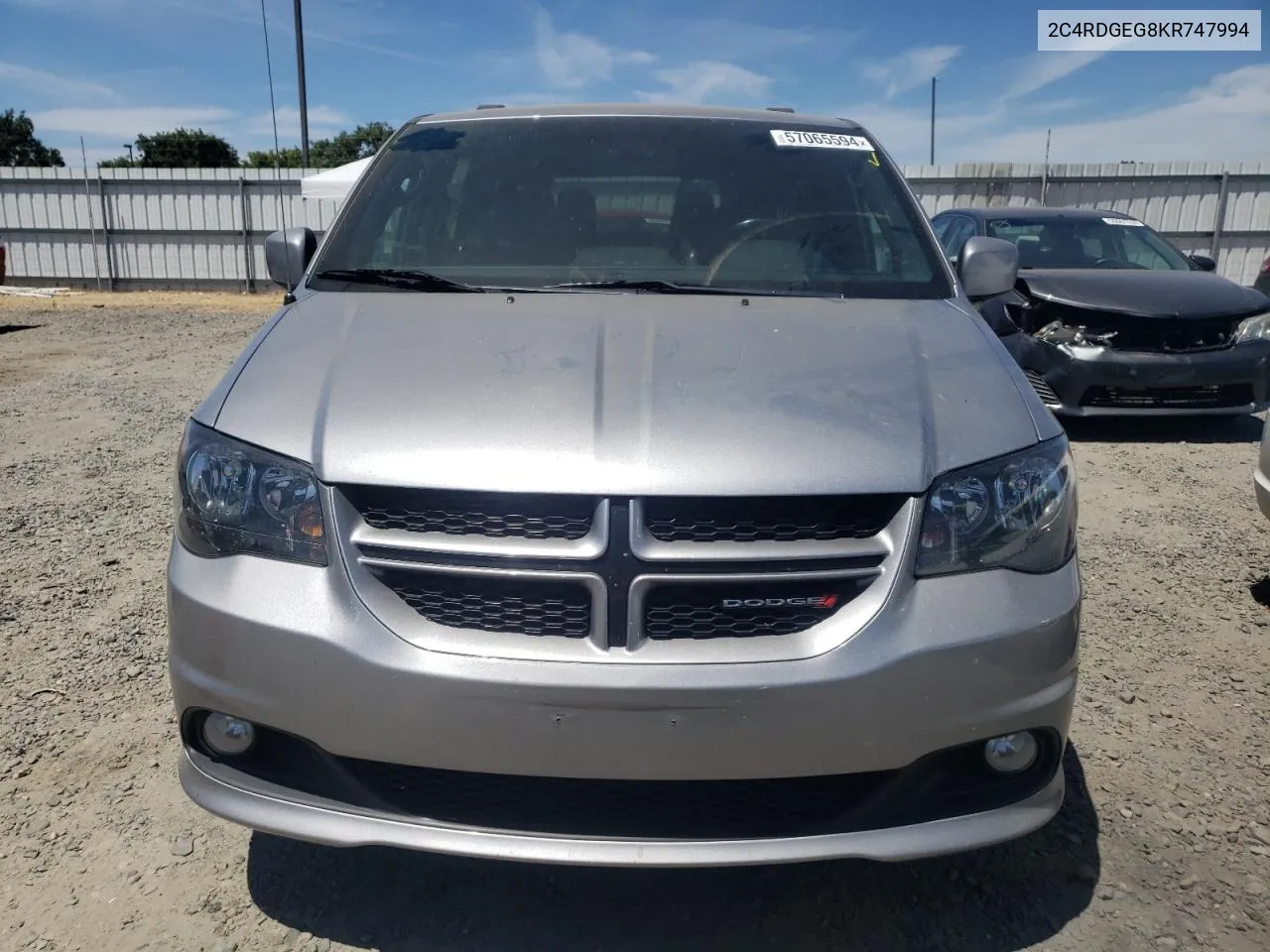 2C4RDGEG8KR747994 2019 Dodge Grand Caravan Gt