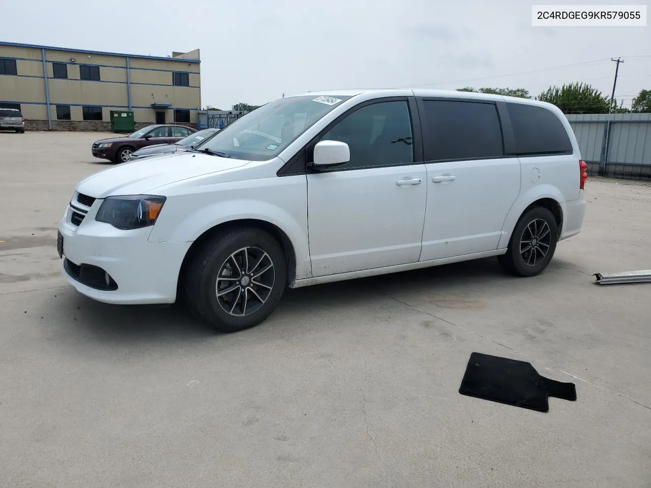 2019 Dodge Grand Caravan Gt VIN: 2C4RDGEG9KR579055 Lot: 57126454