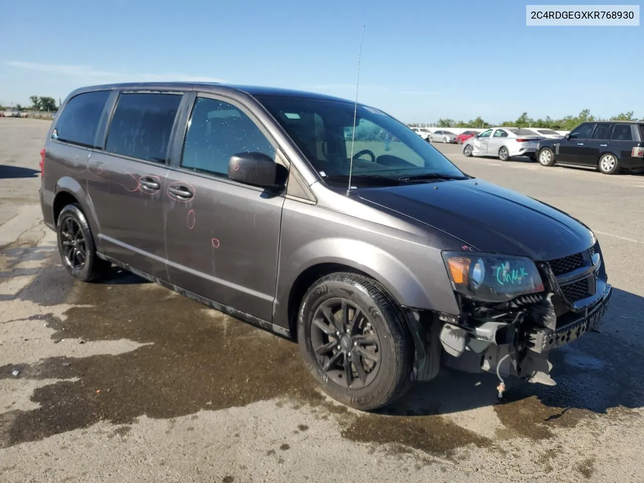 2C4RDGEGXKR768930 2019 Dodge Grand Caravan Gt