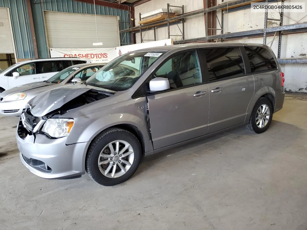 2019 Dodge Grand Caravan Se VIN: 2C4RDGBG4KR805426 Lot: 57315334