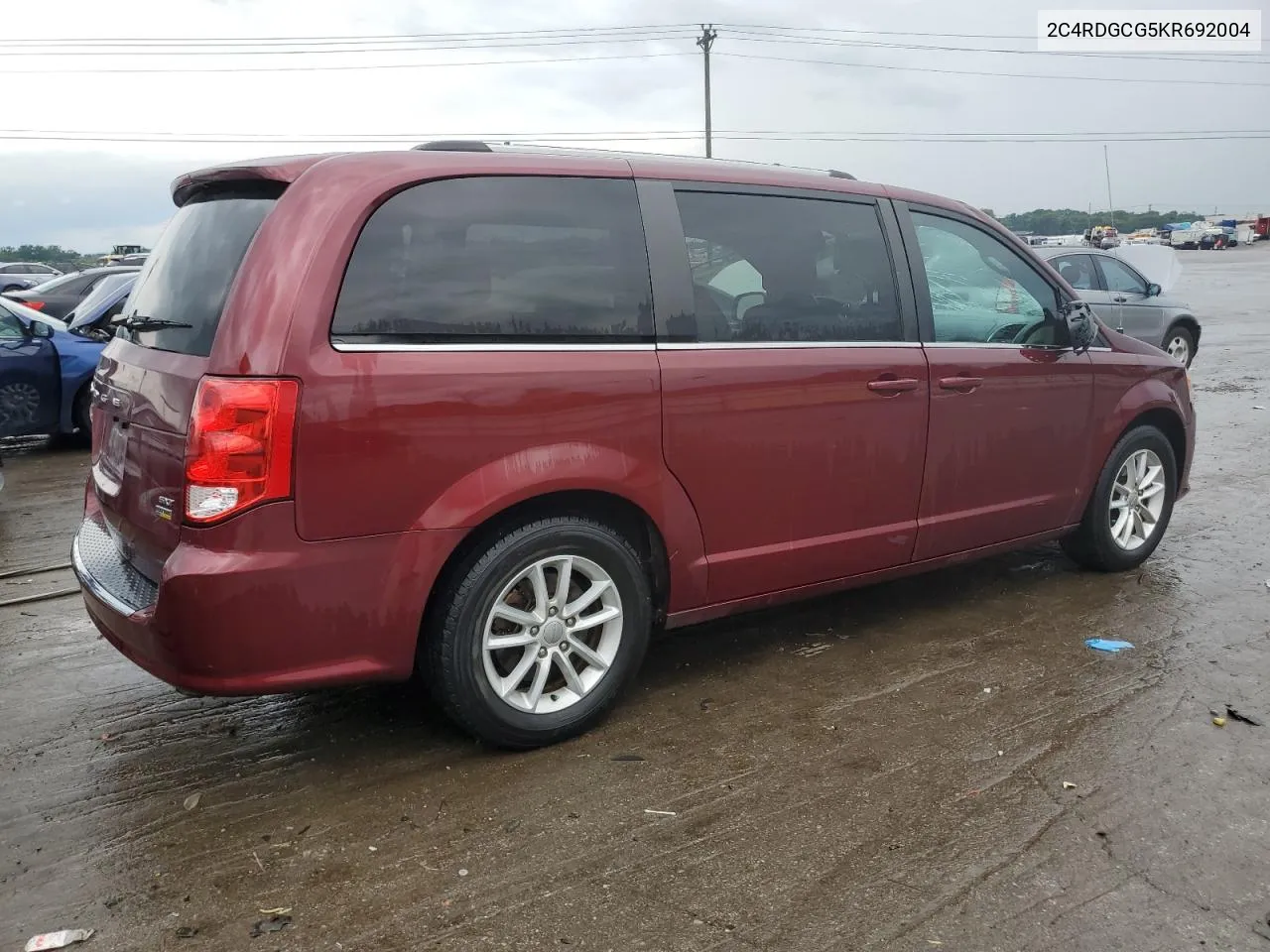 2C4RDGCG5KR692004 2019 Dodge Grand Caravan Sxt