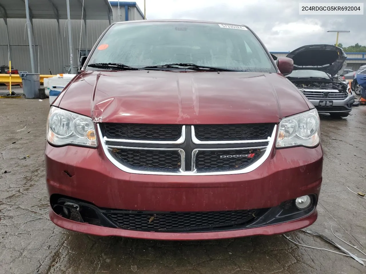 2C4RDGCG5KR692004 2019 Dodge Grand Caravan Sxt