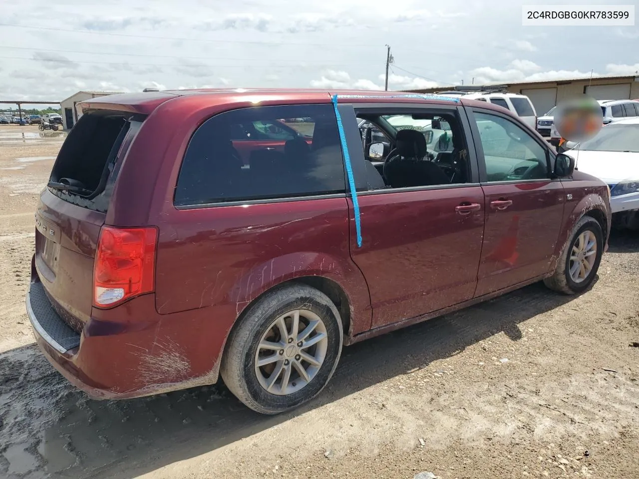 2C4RDGBG0KR783599 2019 Dodge Grand Caravan Se