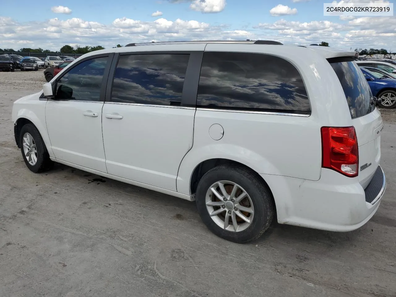 2019 Dodge Grand Caravan Sxt VIN: 2C4RDGCG2KR723919 Lot: 57603054