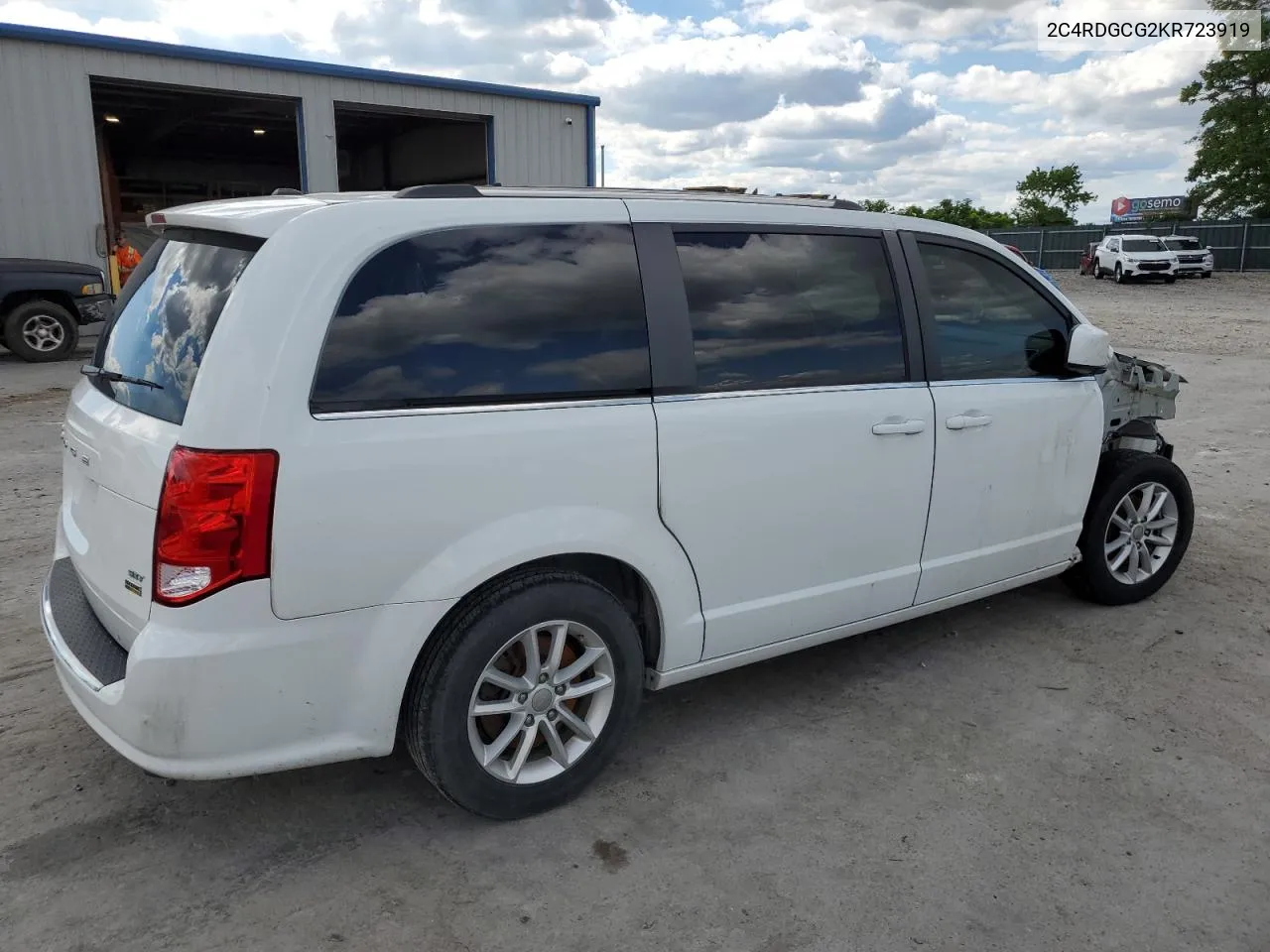 2019 Dodge Grand Caravan Sxt VIN: 2C4RDGCG2KR723919 Lot: 57603054