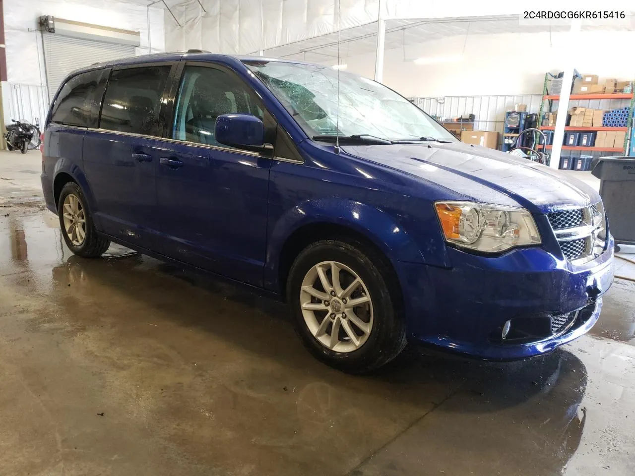 2C4RDGCG6KR615416 2019 Dodge Grand Caravan Sxt