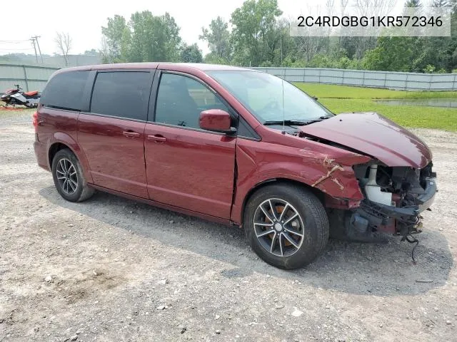 2C4RDGBG1KR572346 2019 Dodge Grand Caravan Se