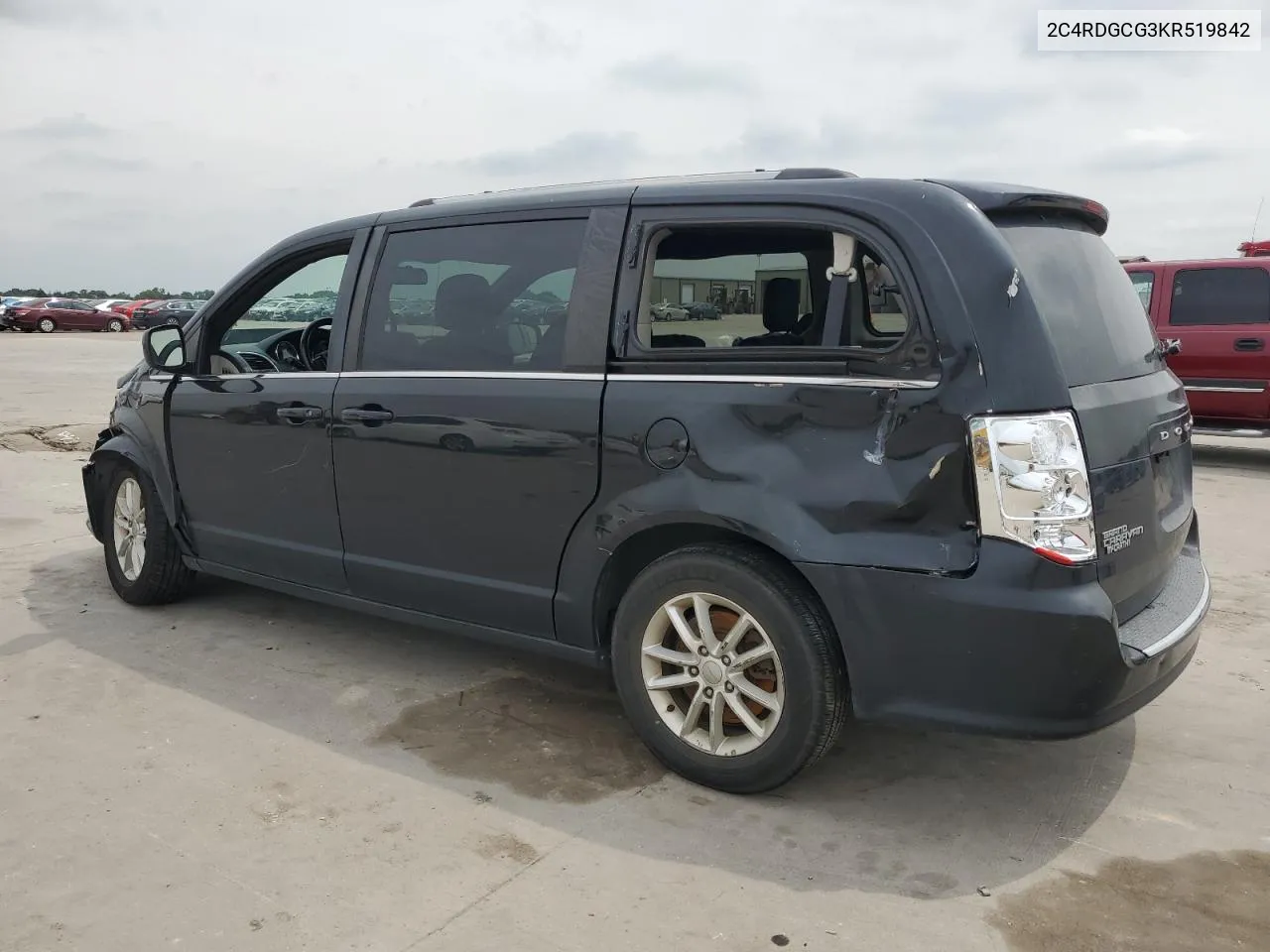 2C4RDGCG3KR519842 2019 Dodge Grand Caravan Sxt