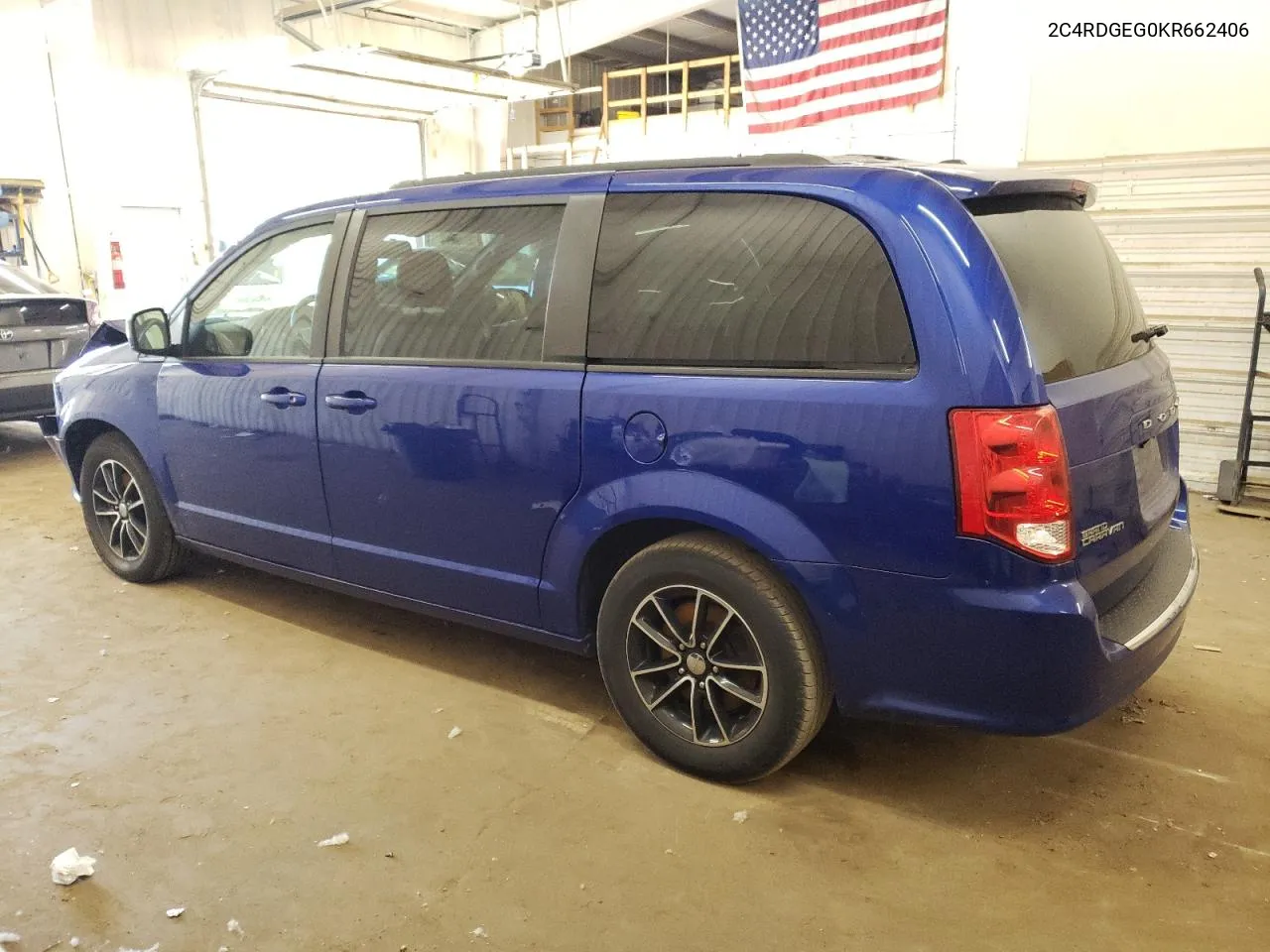 2C4RDGEG0KR662406 2019 Dodge Grand Caravan Gt