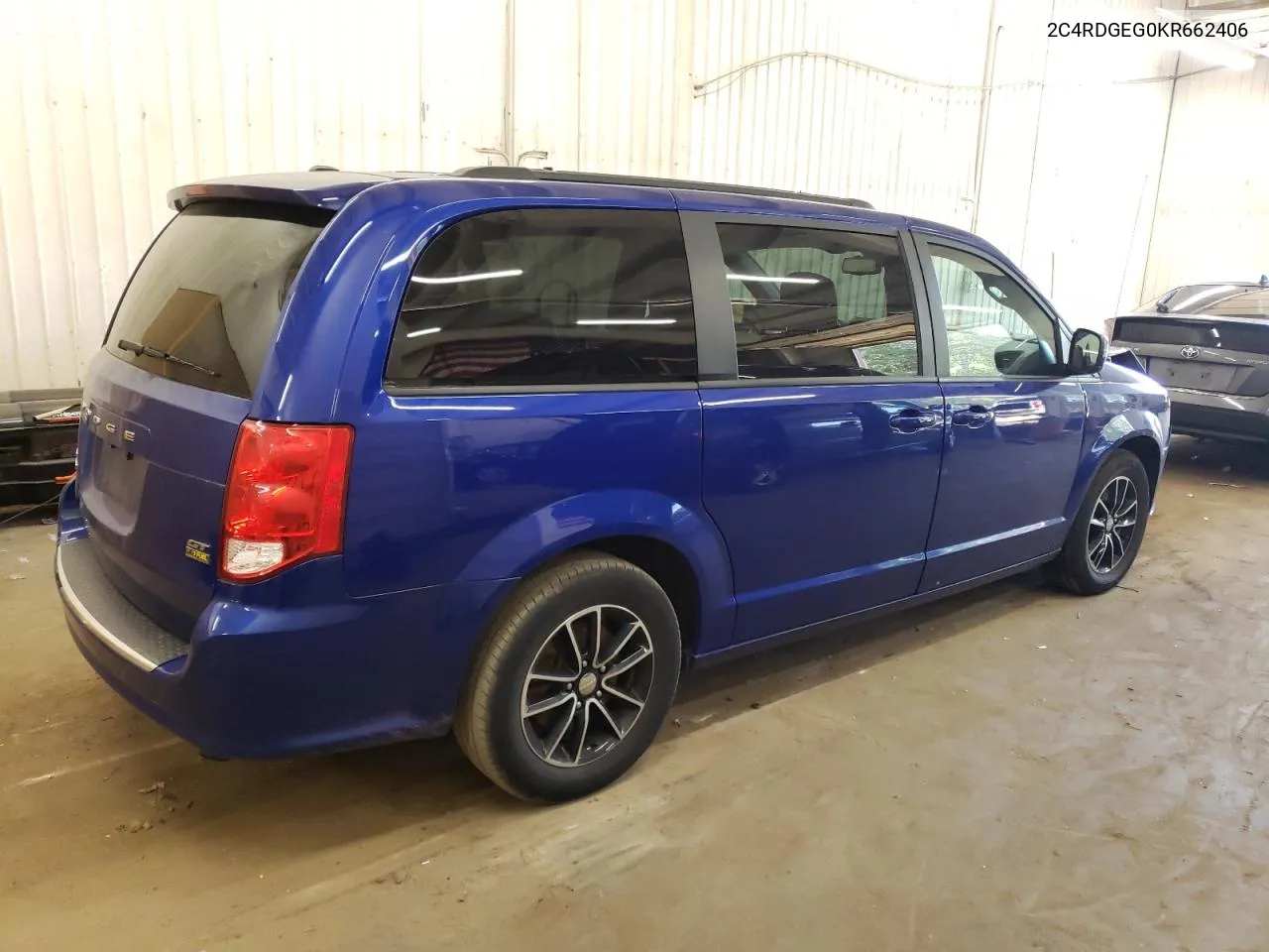 2C4RDGEG0KR662406 2019 Dodge Grand Caravan Gt