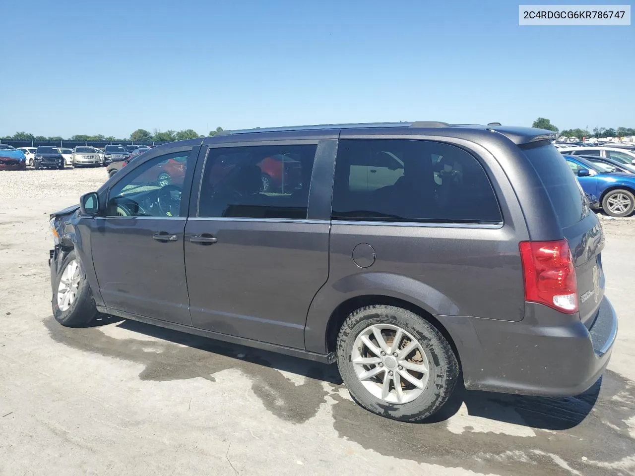 2C4RDGCG6KR786747 2019 Dodge Grand Caravan Sxt