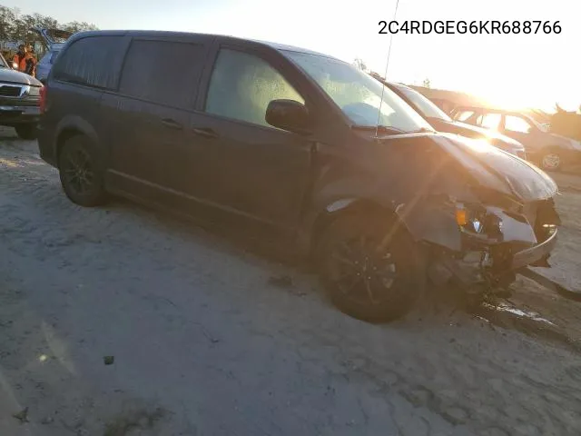 2C4RDGEG6KR688766 2019 Dodge Grand Caravan Gt