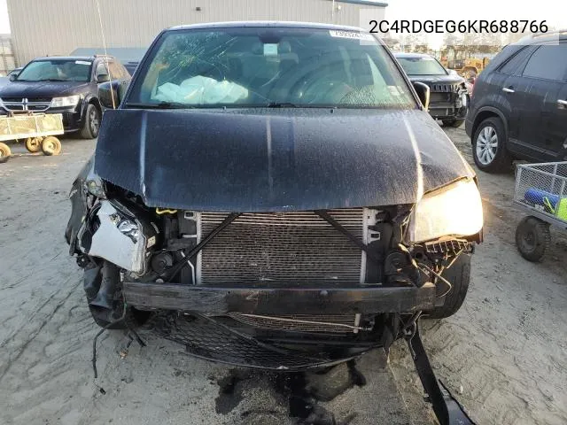 2C4RDGEG6KR688766 2019 Dodge Grand Caravan Gt