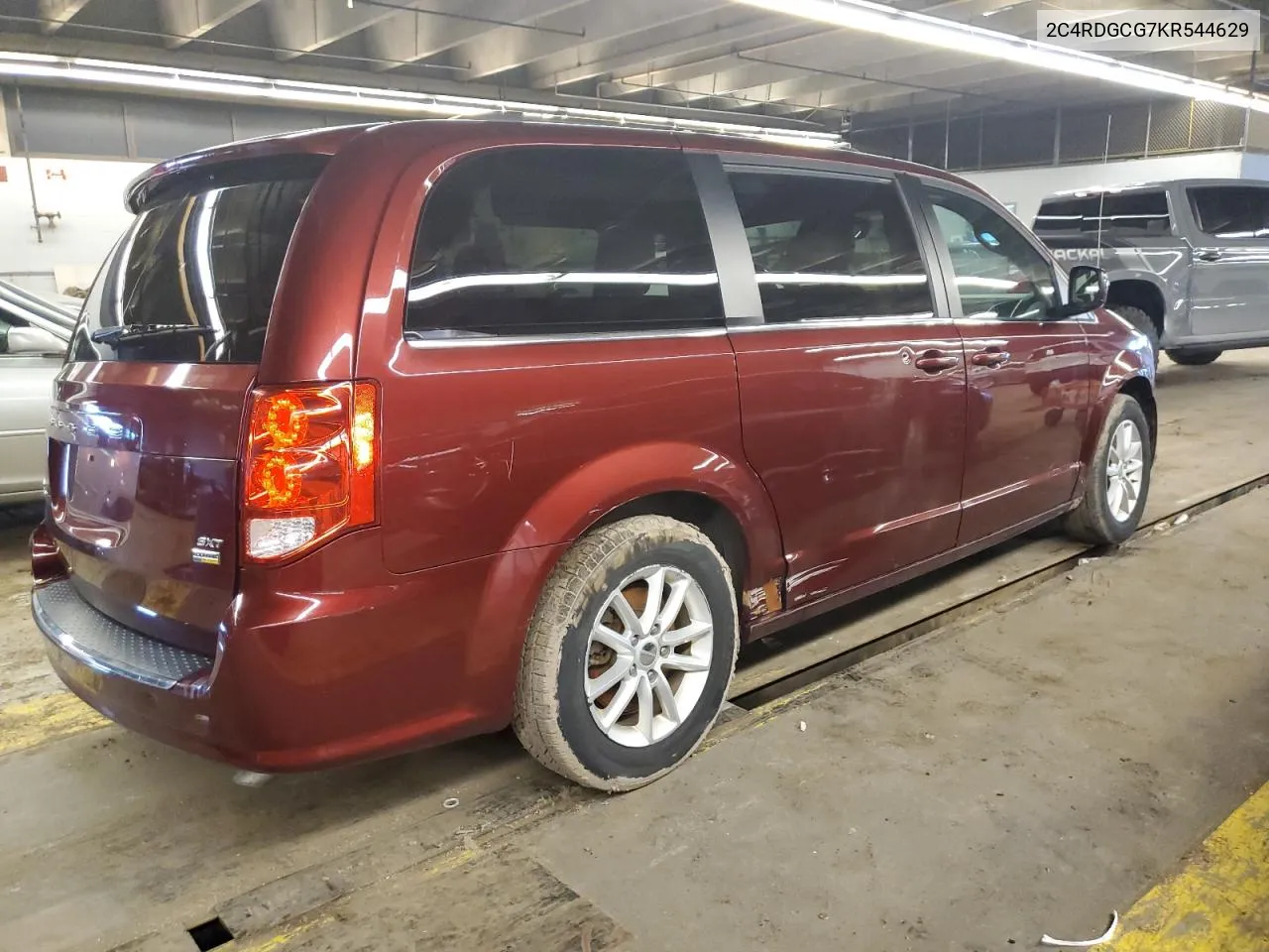 2C4RDGCG7KR544629 2019 Dodge Grand Caravan Sxt