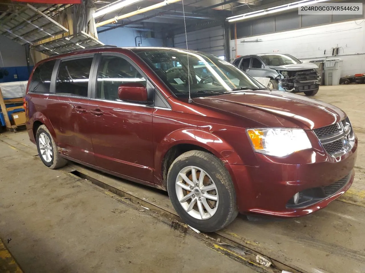 2C4RDGCG7KR544629 2019 Dodge Grand Caravan Sxt