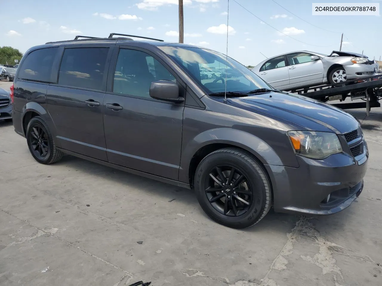 2C4RDGEG0KR788748 2019 Dodge Grand Caravan Gt